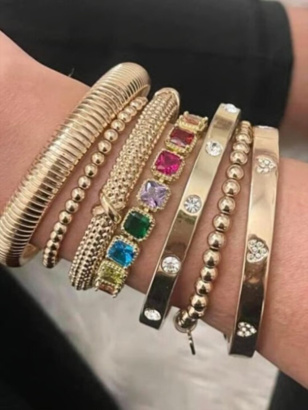 Park Lane Over the Rainbow Impression Tennis Bracelet - Picture 3 of 6